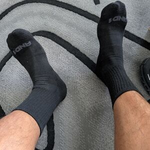 Used AND1 socks